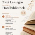Literatur und Musik im Hotel am Main in Veitshöchheim