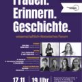 Frauen. Erinnern. Geschichte.